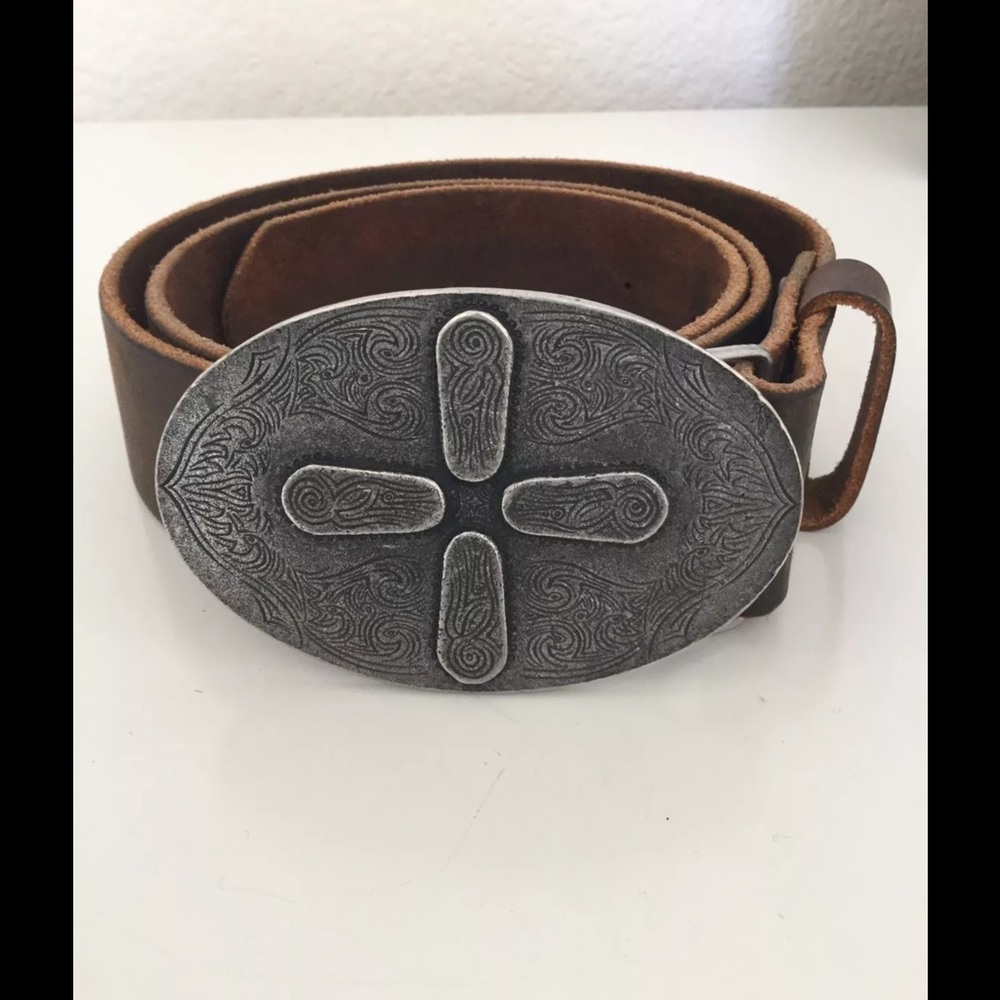 Leather belt made in USA 🇺🇸 size 32